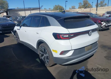 2021 Volkswagen Id.4 Pro S из США, поврежденный, VIN WVGKMPE2XMP060604